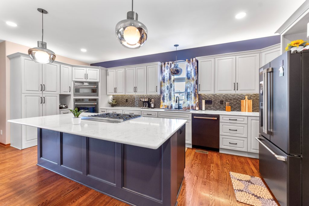 kitchen remodel with hidden pantry 2